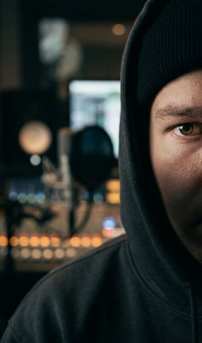 BeerGod in the studio